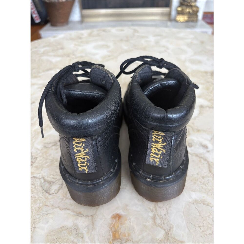 Dr. Martens Vintage 8316 Goth Punk Platform Leather Boots Made in England Rare - Picture 6 of 15